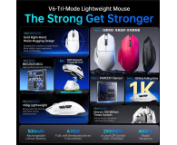 Attack Shark V6 Ultra-Light Tri-Mode czarna - 1472690 - zdjęcie 6